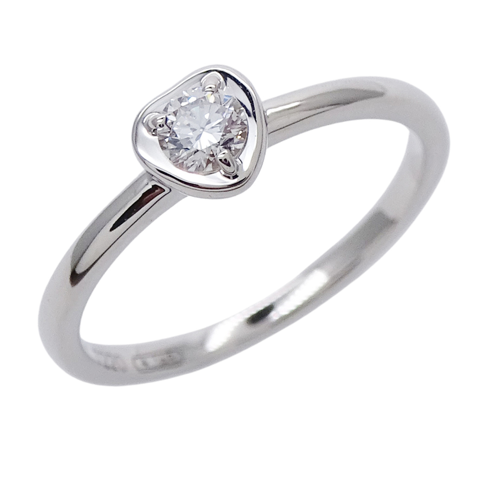 Cartier ring for women, brand name, 750WG diamond, Diamants Légers d'Amour he...